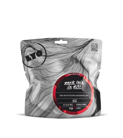 Свинско филе с копъров сос LYO Pork Loin in Dill Sauce 500g