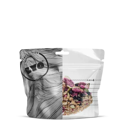 LYO Каша от овес с кокосово мляко, боровинки, смокини и чиа 300g