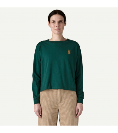 Patagonia Long Sleeve Driftways Easy Cut Organic T-Shirt W's