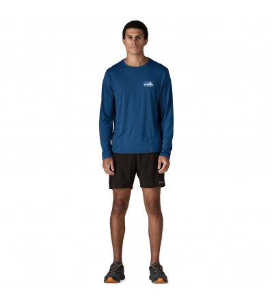 Patagonia Long-Sleeved Capilene Cool Daily Shirt - '73 Skyline M's