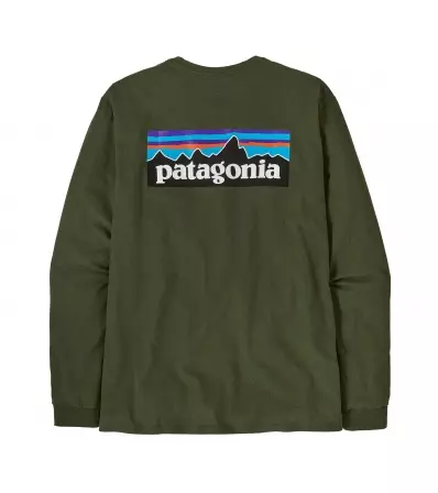 Blouse Patagonia Long-Sleeved P-6 Logo Responsibili-Tee M's Summer 2025