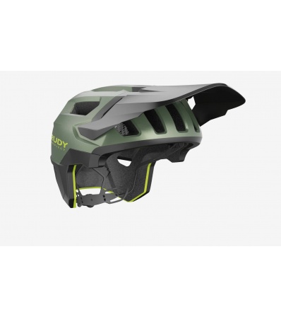 Каска Rudy Project Terraform Met.Olive/Black/Acid Green Matte