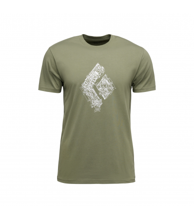 Тениска Black Diamond Engineered Diamond SS Tee M's