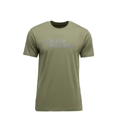 Black Diamond Mini Stacked SS Tee M's