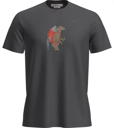 Icebreaker Merino 150 Tech Lite SS Tee Bear Catch M's
