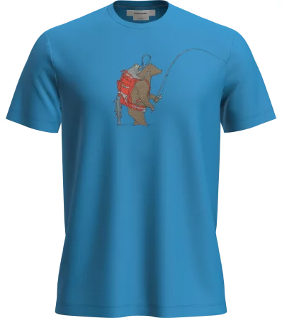 Icebreaker Merino 150 Tech Lite SS Tee Bear Catch M's
