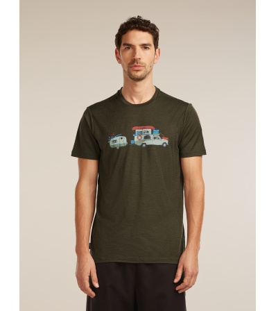 Тениска Icebreaker Merino 150 Tech Lite SS Tee Transportage M's