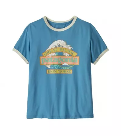 Patagonia Great Waves Ringer Tee W's