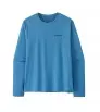 Patagonia Long-Sleeved Capilene Cool Daily Shirt - Boardshort Logo M's