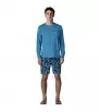 Patagonia Long-Sleeved Capilene Cool Daily Shirt - Boardshort Logo M's