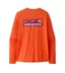 Patagonia Long-Sleeved Capilene Cool Daily Shirt - Boardshort Logo M's